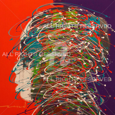 Schilderij getiteld "Extreme Synthesis" door Jose Resco, Origineel Kunstwerk, Acryl