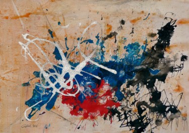Peinture intitulée "Abstractive World 4" par Gipéhel, Œuvre d'art originale, Acrylique