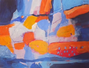 Painting titled "Acrylic" by Vanja Marojevic, Original Artwork, Acrylic