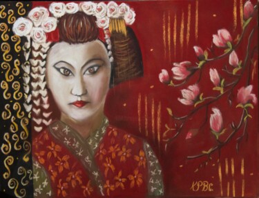 Peinture intitulée "Maï-Li" par Kpbc, Œuvre d'art originale, Pastel