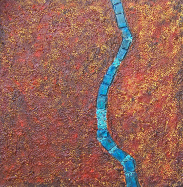 绘画 标题为“Introspection III” 由Jo Moore, 原创艺术品, 油
