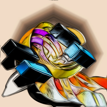 Arte digital titulada "Hipnosis.jpg" por Decolorado, Obra de arte original, Pintura Digital