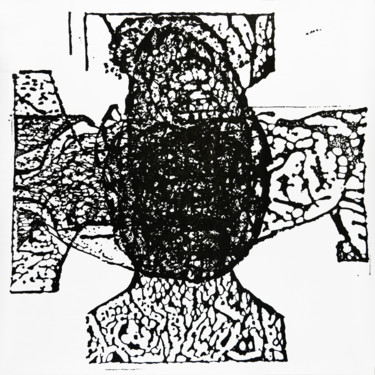 Drawing titled "Middenkreuz 1" by Scott Short, Original Artwork, Ink