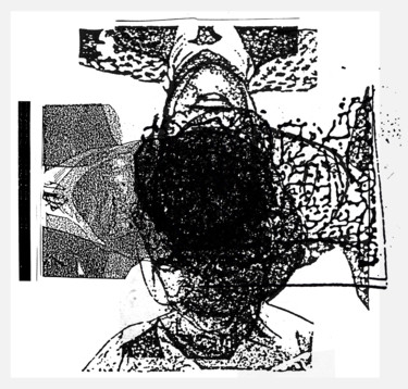 Digital Arts titled "Rubbish Heap Cross19" by Scott Short, Original Artwork, Collages