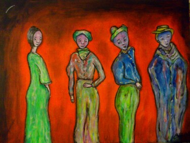 Peinture intitulée "sans-couleur-40x30.…" par Bruno Briatte, Œuvre d'art originale, Acrylique