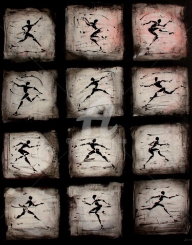 绘画 标题为“solitudes-peinture-…” 由Henri Ibara, 原创艺术品, 丙烯