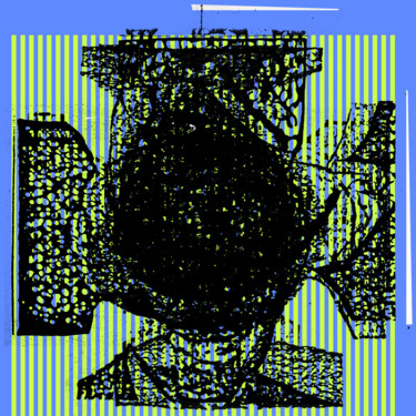 Digital Arts titled "Rubbish Heap Cross 5" by Scott Short, Original Artwork, Collages