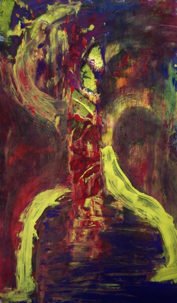 l'humanité avance Peinture intitulée "l'humanité avance" par Francisco Mendes, Œuvre d'art originale, Huile