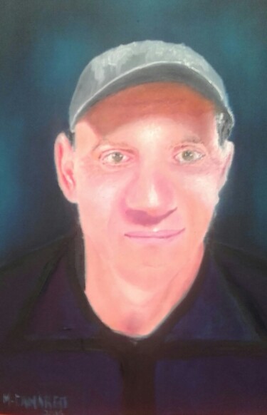 Painting titled "Rudi" by Marcelo Camargo, Original Artwork