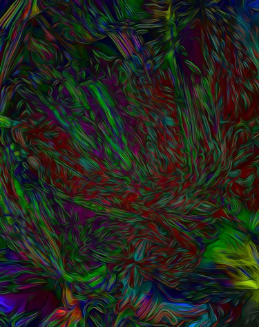 Arte digital titulada "Camaleón.jpg" por Decolorado, Obra de arte original, Pintura Digital