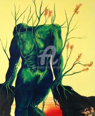 Peinture intitulée "Equilibre" par Gaïdg, Œuvre d'art originale, Acrylique Monté sur Châssis en bois