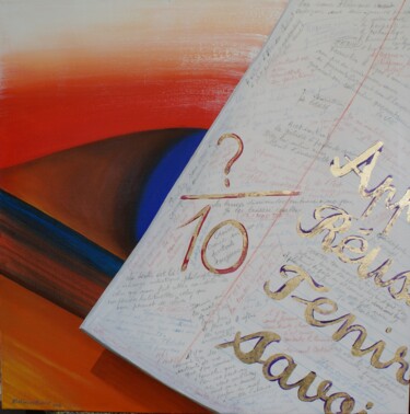 Peinture intitulée "chapitre 3" par René Vincent-Viry, Œuvre d'art originale, Acrylique