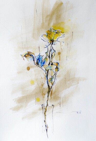 Drawing titled "Fragile" by Karina Plachetka, Original Artwork, Ink