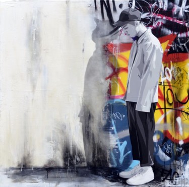 (un)certain Painting titled "(un)certain" by Ac One, Original Artwork, Acrylic