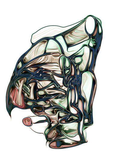 Arte digital titulada "violencia-de-genero…" por Decolorado, Obra de arte original, Pintura Digital