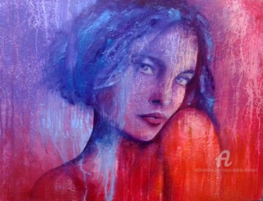 Peinture intitulée "Anita" par Marie Andrée Hembert, Œuvre d'art originale, Huile
