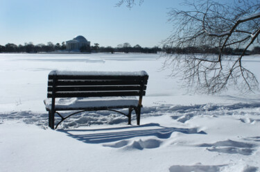 Tidal Basin in Winter 2 Photography titled "Tidal Basin in Wint…" by Elke Matthaeus, Original Artwork