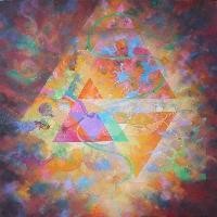 Peinture intitulée "boschtri" par Christophe Challier, Œuvre d'art originale, Autre