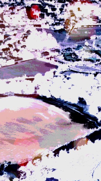 Digital Arts titled "BAIE DE CASSIS" by Grafi, Original Artwork