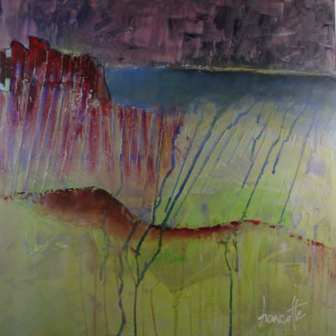 Peinture intitulée "bords-de-mer-koh-sa…" par Gilles Hancotte, Œuvre d'art originale, Acrylique