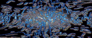 Arte digital titulada "Química.jpg" por Decolorado, Obra de arte original, Pintura Digital