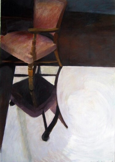 Painting titled "double vision des o…" by Mathieu Weemaels, Original Artwork