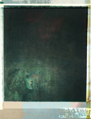 数字艺术 标题为“Dans Un Coin.....” 由Philippe Berthier, 原创艺术品, 数字油画