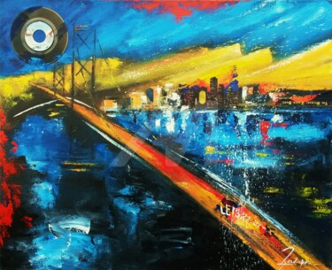 Peinture intitulée "Let's All Chant" par Edith Verdickt, Œuvre d'art originale, Acrylique