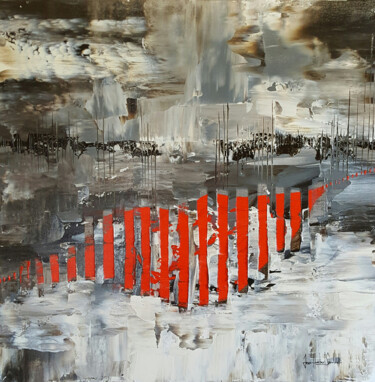 Schilderij getiteld "smile.jpg" door Jean-Humbert Savoldelli, Origineel Kunstwerk, Acryl