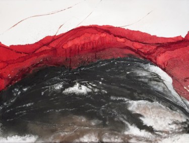 Affliction Peinture intitulée "Affliction" par Coralie Giboz, Œuvre d'art originale, Acrylique