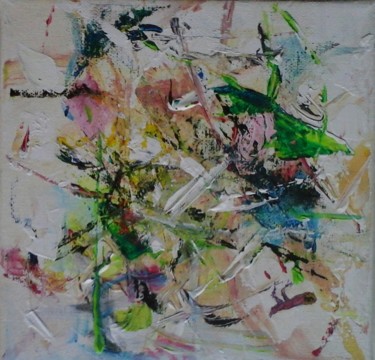 Peinture intitulée "swynghedauw-rhizome…" par Martine Swynghedauw, Œuvre d'art originale, Acrylique