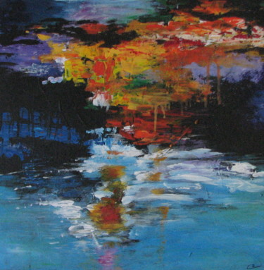 제목이 "REFLET DE SOLEIL CO…"인 미술작품 Corine Jailin로, 원작, 아크릴