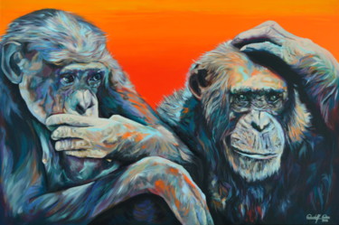full control Malerei mit dem Titel "full control" von Rudolf Rox, Original-Kunstwerk, Acryl