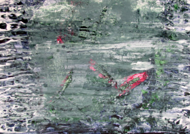 Painting titled "In the Darkness of…" by Dmitri Matkovsky, Original Artwork, Acrylic