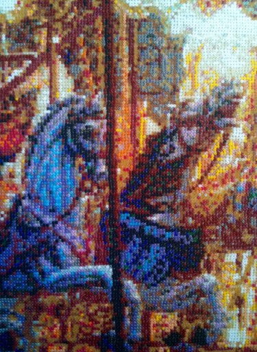 Pittura intitolato "Carousell" da Stefano Di Marco, Opera d'arte originale