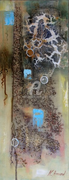 Peinture intitulée "bulles.jpg" par Nathalie Armand, Œuvre d'art originale