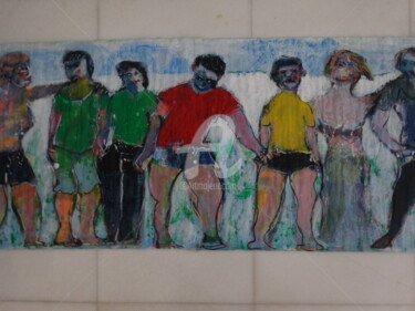 Peinture intitulée "100416" par Jacques Stemer, Œuvre d'art originale, Acrylique