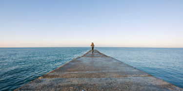 Photographie intitulée "Ose !" par Yseult D., Œuvre d'art originale, Photographie numérique Monté sur Aluminium