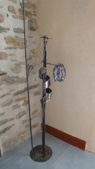 Escultura titulada "116.jpg" por Christian Canivenc, Obra de arte original, Metales
