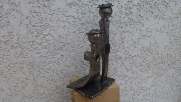 Sculpture intitulée "029.jpg" par Christian Canivenc, Œuvre d'art originale, Métaux