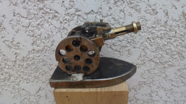 Sculpture intitulée "019.jpg" par Christian Canivenc, Œuvre d'art originale, Métaux