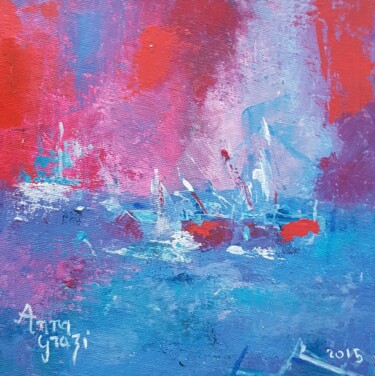 C'était en octobre Peinture intitulée "C'était en octobre" par Anna Grazi, Œuvre d'art originale, Acrylique