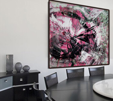 Painting titled "To See Time through…" by Dmitri Matkovsky, Original Artwork, Acrylic
