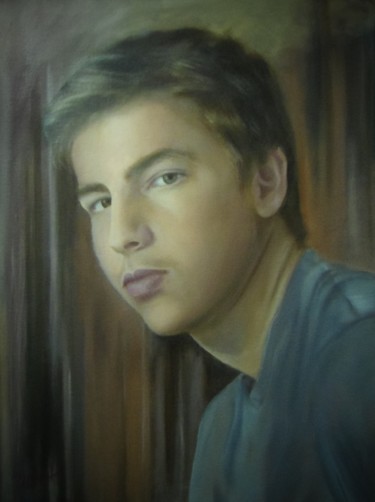 Peinture intitulée "Tolis" par Ageliki Aggelike, Œuvre d'art originale, Huile
