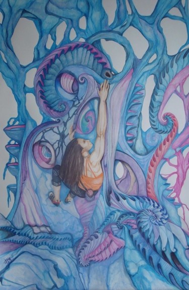 Tekening getiteld "Metallica" door Flog, Origineel Kunstwerk, Anders