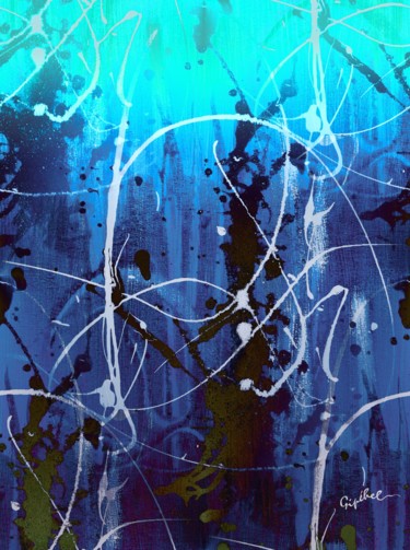 Arts numériques intitulée "Fonds Marin" par Gipéhel, Œuvre d'art originale, Autre