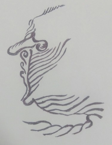 Dessin intitulée "img-20160323-142928…" par Merito Said, Œuvre d'art originale