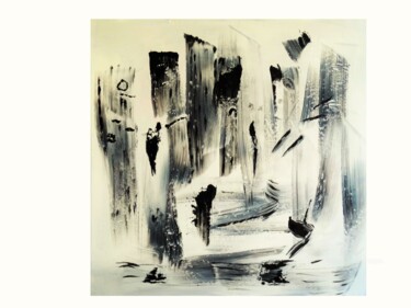 Painting titled "MEMORY" by Grafi, Original Artwork, Acrylic