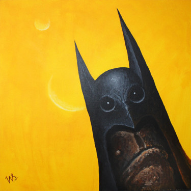 Sunny Gotham Painting titled "Sunny Gotham" by Vladimir Chebakov, Original Artwork, Acrylic