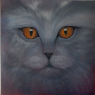 Painting titled "Im so cute" by Vanja Marojevic, Original Artwork, Acrylic